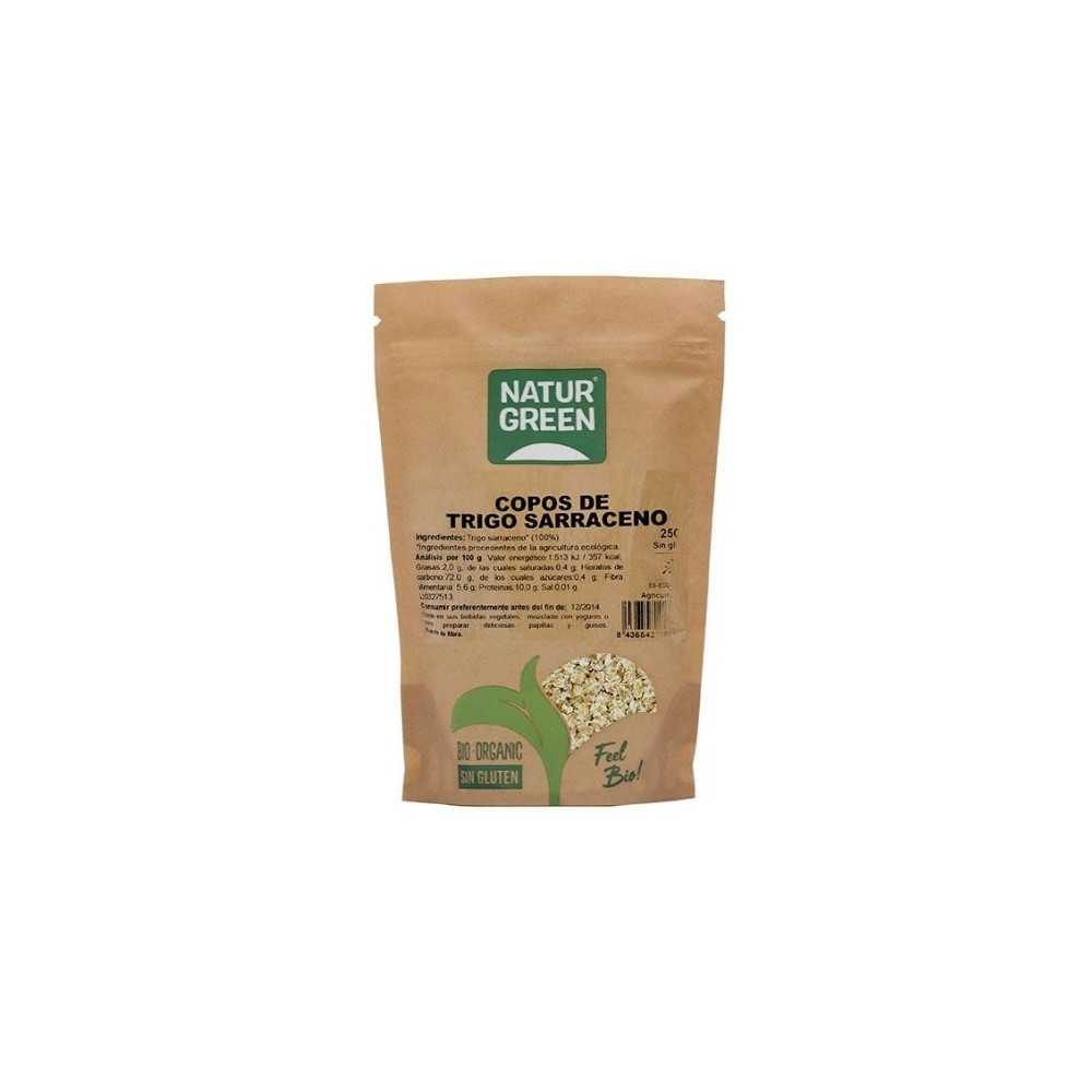 Copos de Trigo Sarraceno Eco S/G 250gr NaturGreen