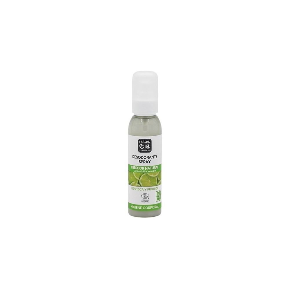 DESODORANTE SPRAY LIMON Y ALOE VERA 100ml NaturaBio