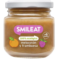 Melocoton y frambuesa