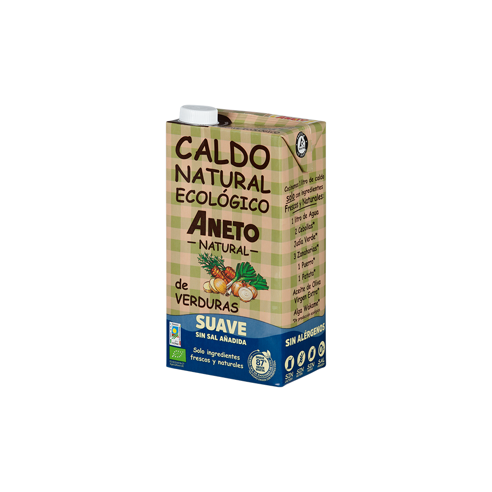 Caldo de Verduras Suave Eco Aneto 1L