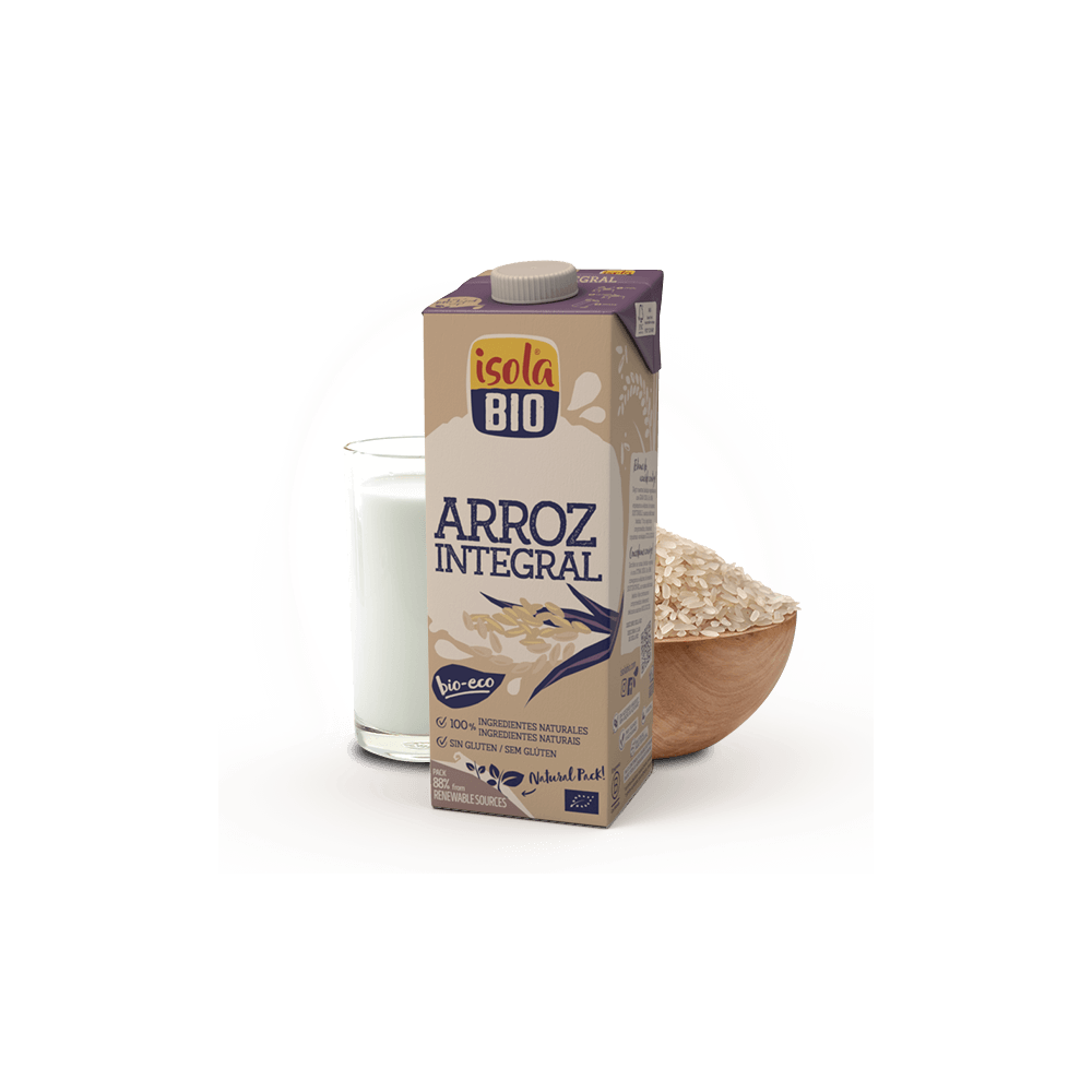Bebida de arroz integral