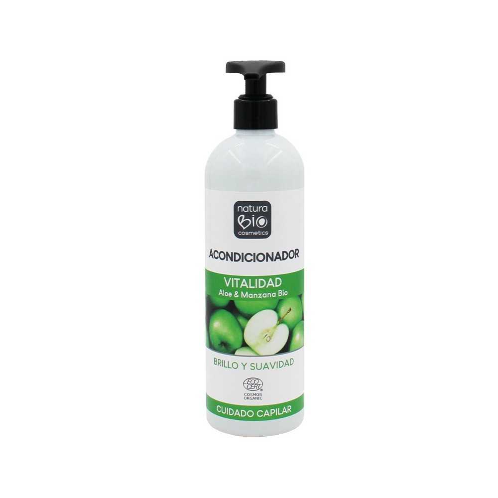 Acondicionador Vitalidad Aloe Vera & Manzana Bio 500ml NaturaBio Cosmetics