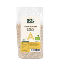 Copos Finos de Avena Sin Gluten Eco 500gr Sol natural