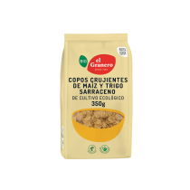 Copos Crujientes de Maíz y Trigo Sarraceno Eco 350gr