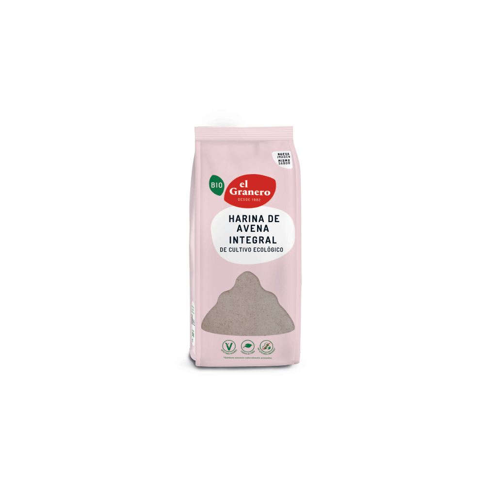 Harina de Avena Integral Eco 1Kg El Granero