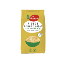 Fideos de Arroz y Maíz Eco 500gr El Granero