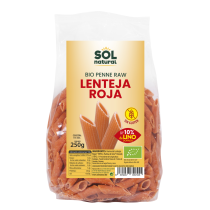 Macarrones de Lentejas Roja Eco 250gr Sol Natural