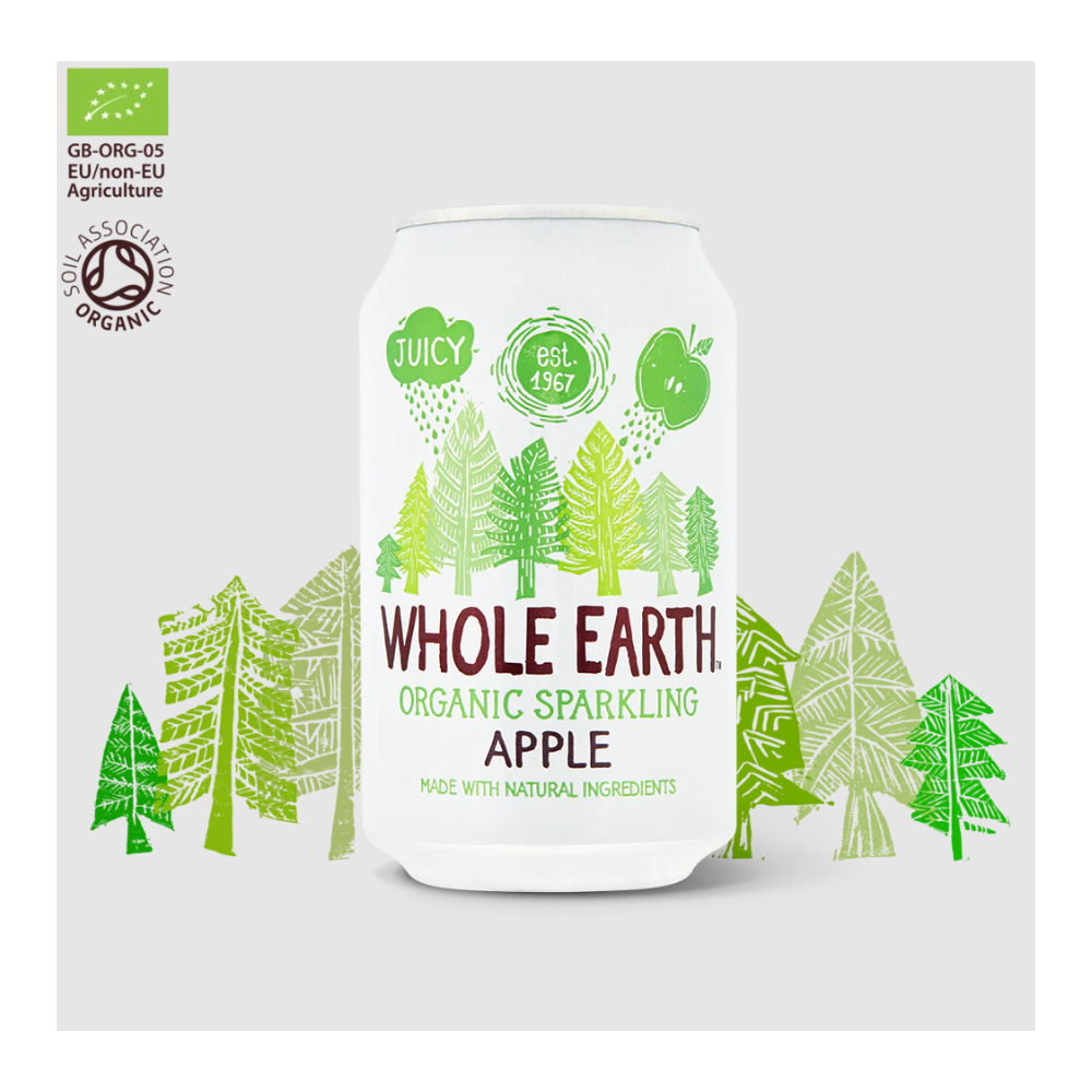 Refresco de Manzana Eco 330ml Whole Earth