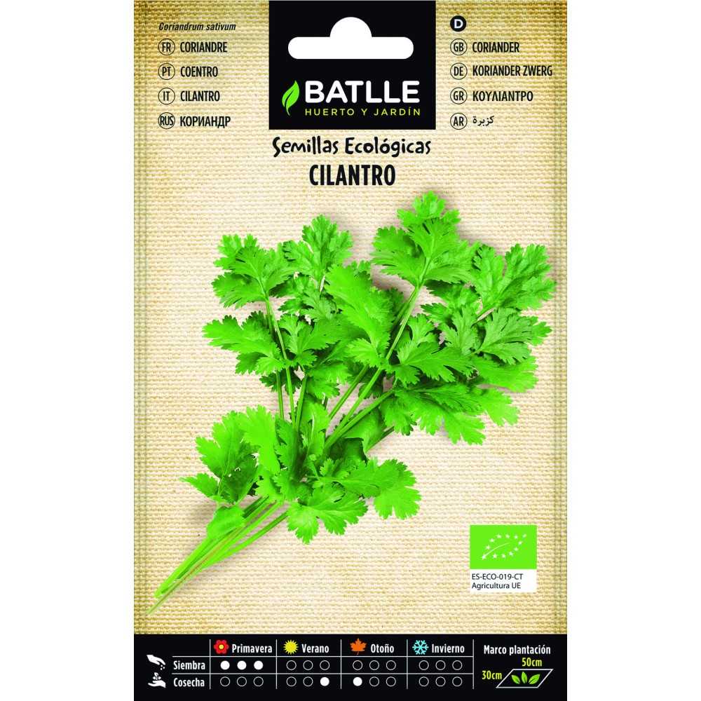 SEMILLA CILANTRO ECO Batlle