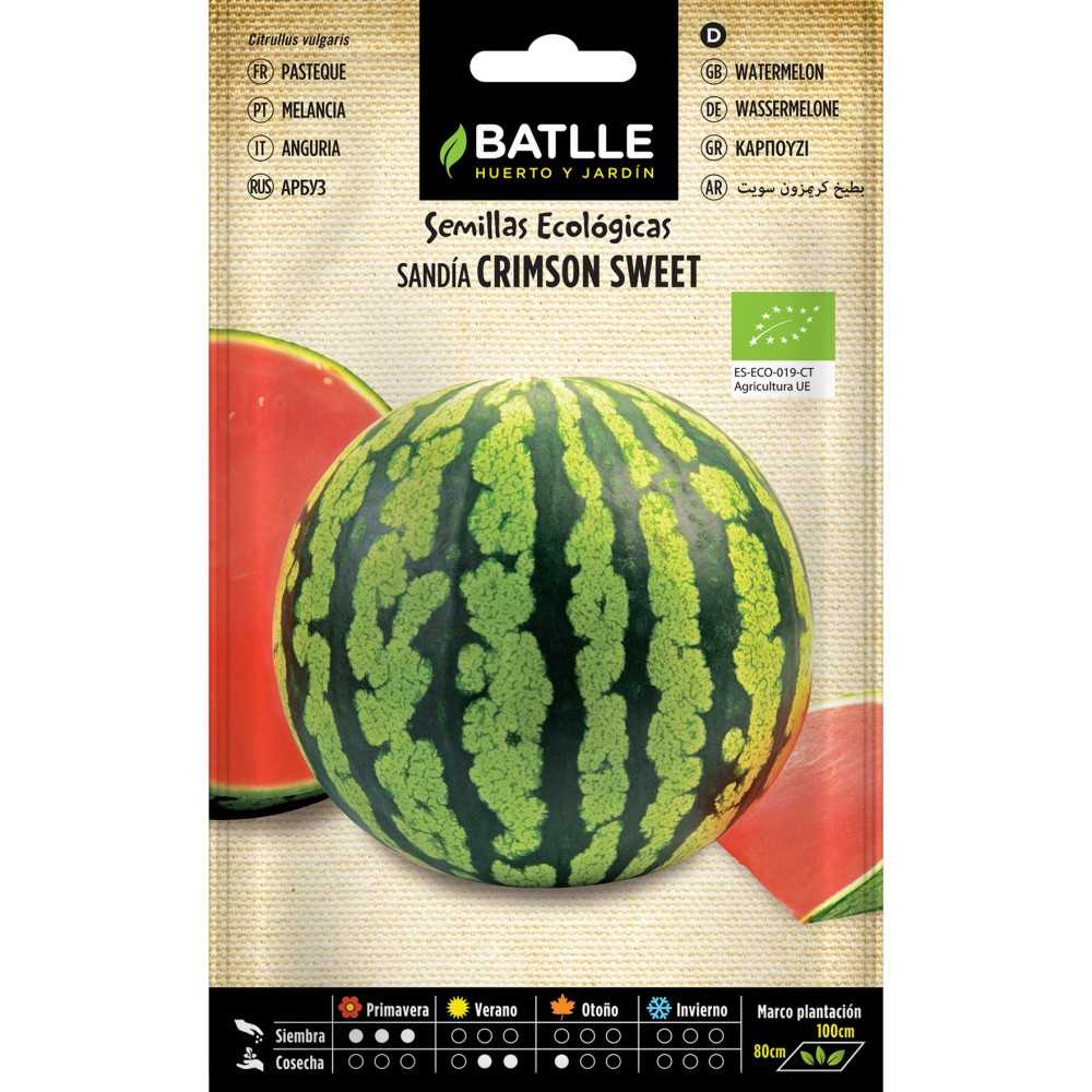SEMILLA SANDIA CRIMSON SWEET ECO 2,5g Batlle