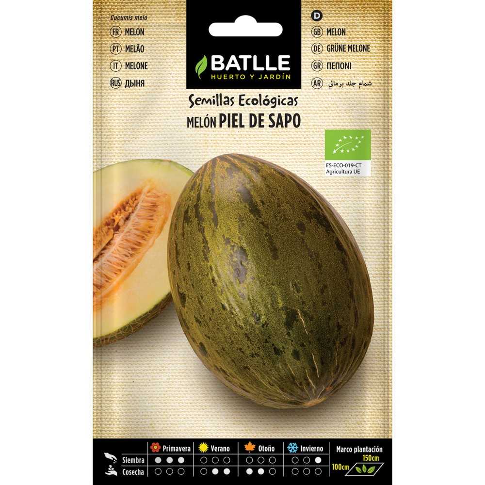 SEMILLA MELON PIEL DE SAPO ECO 2g Batlle