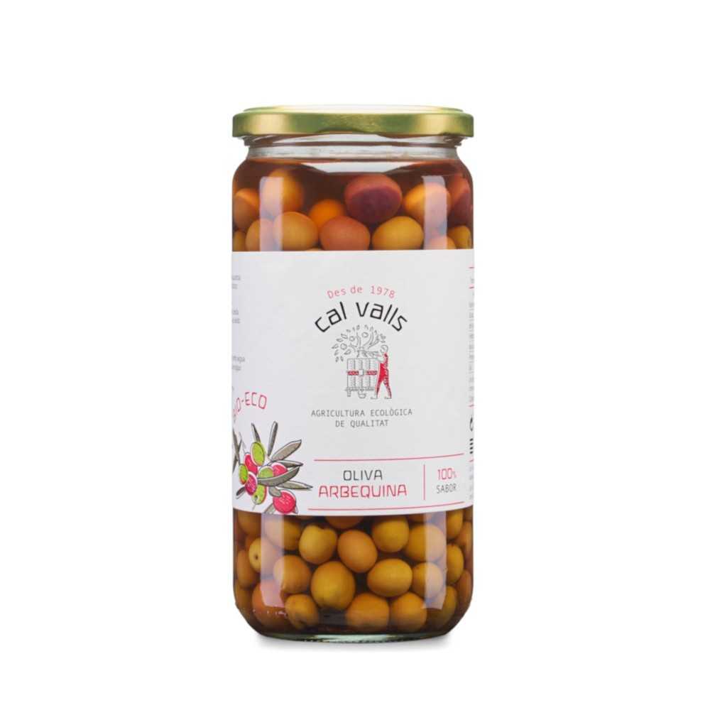 ACEITUNAS ARBEQUINA ECO 720g Cal Valls