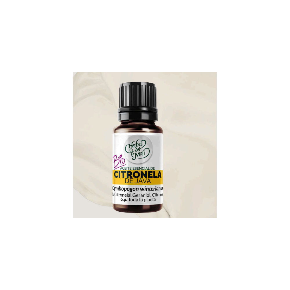 Aceite Esencial de Citronela de Java Bio 10ML Herbes Del Moli