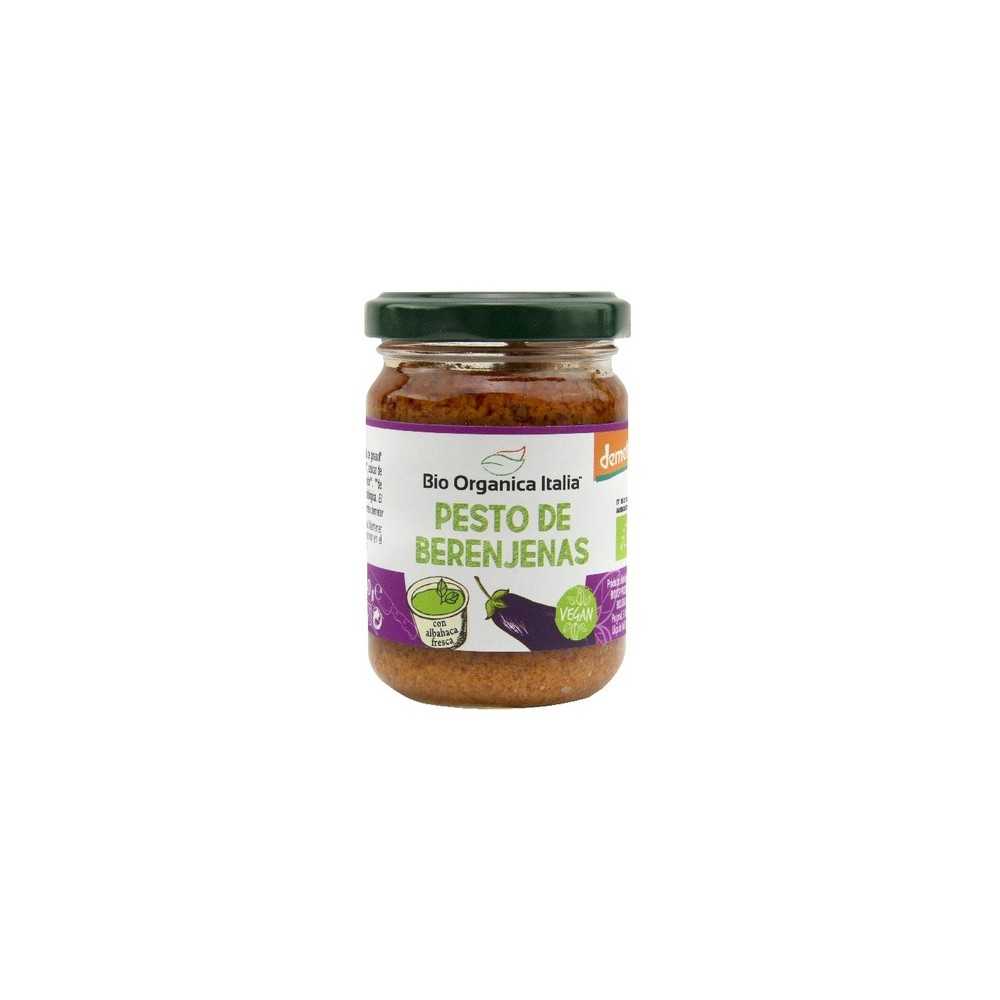 SALSA PESTO BERENJENAS ECO 140gr Bio Organica Italia