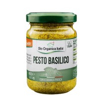 SALSA PESTO BASILICO ECO 140gr Bio Organica Italia