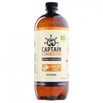 CAPITAN KOMBUCHA JENGIBRE Y LIMON ECO 1L