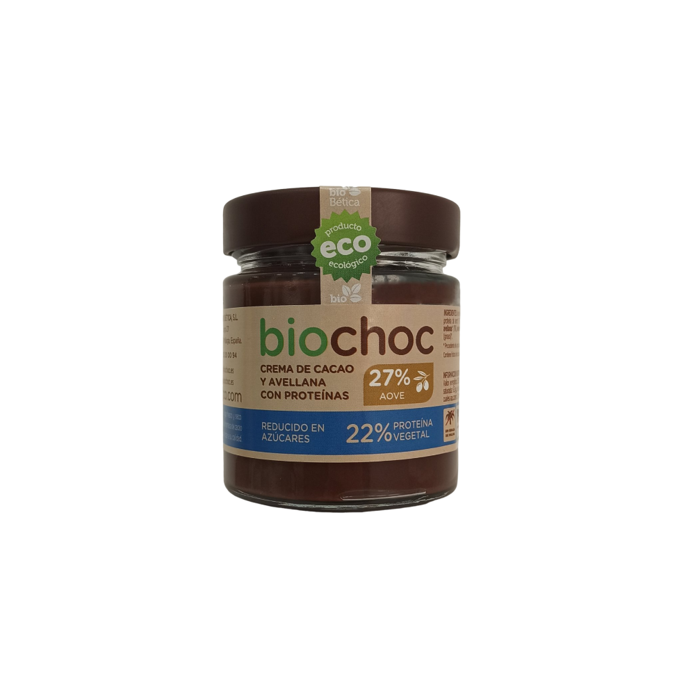 Biochoc con Proteínas y avellana Eco 200gr