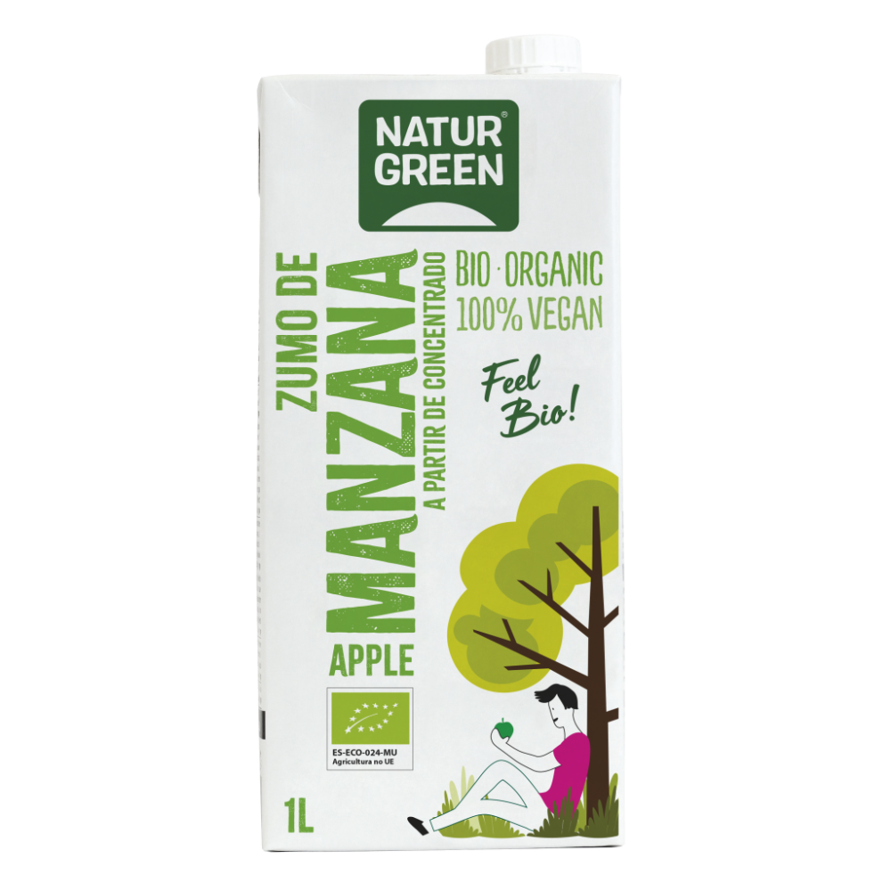 ZUMO DE MANZANA ECO 1L Naturgreen