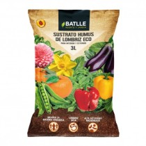 SUSTRATO HUMUS DE LOMBRIZ ECO 3L