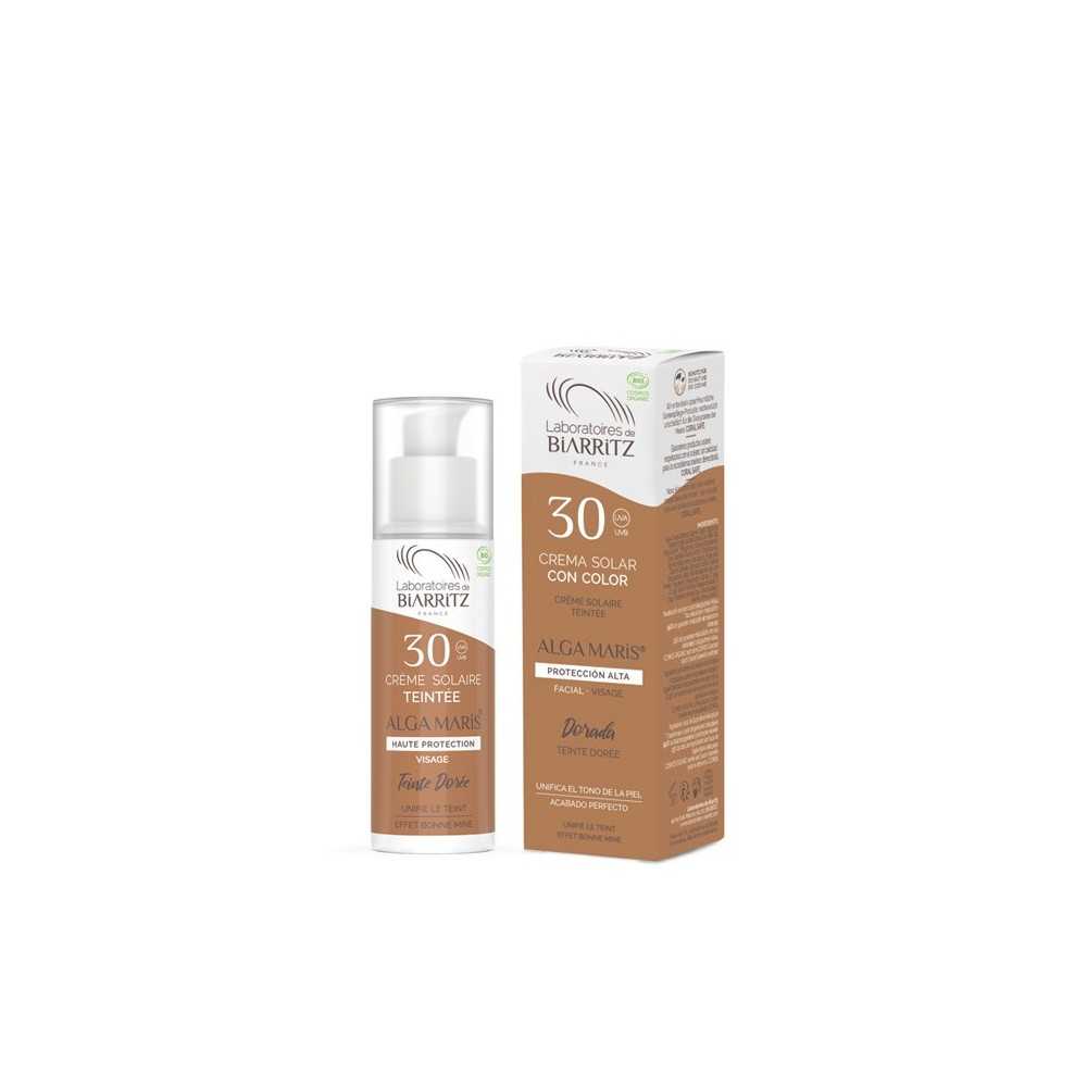 CREMA FACIAL SOLAR COLOR DORADO +30 ECO 50ml Laboratoires de Biarritz