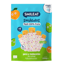 SMILADO PERA Y MELOCOTON ECO 250gr Smileat