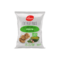 EXTRAFINAS TORTITAS DE ARROZ INT. PESTO S/G ECO 60gr El Granero