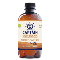 CAPITAN KOMBUCHA PIÑA MELOCOTON ECO 1L Capitán kombucha