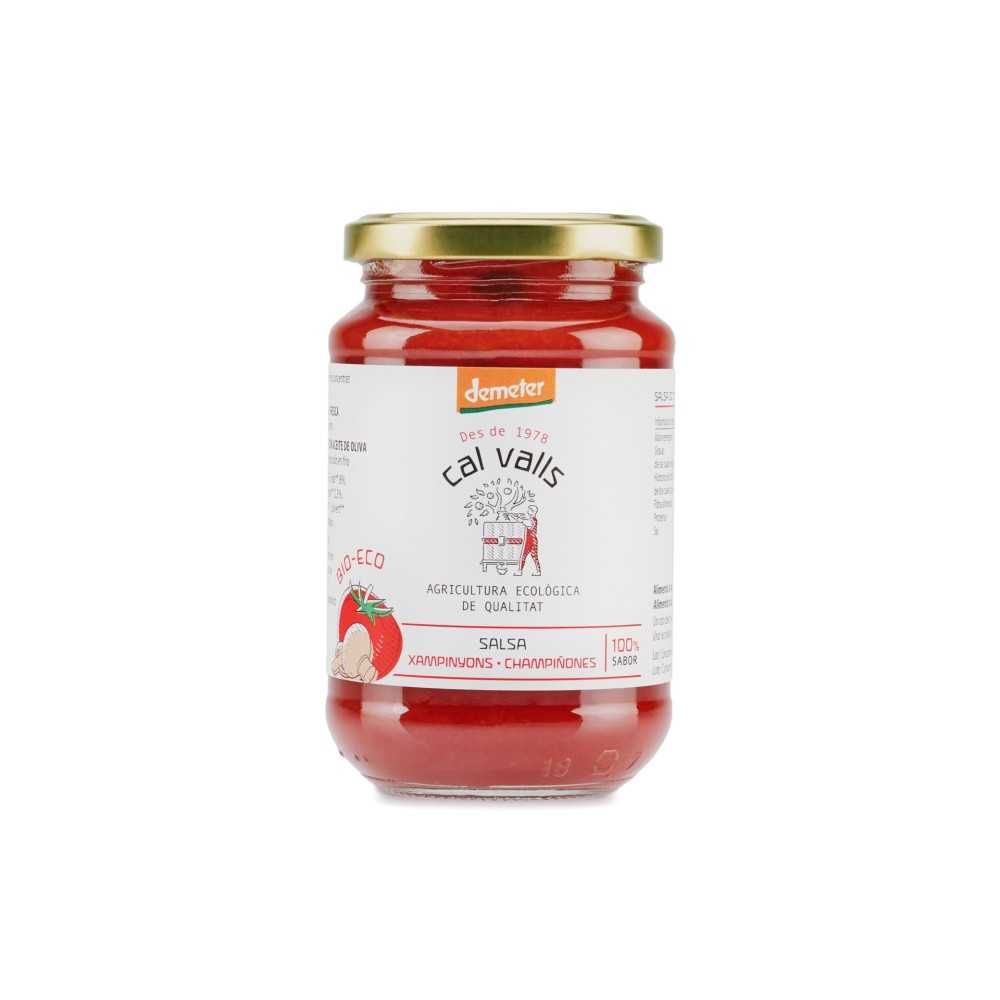 SALSA TOMATE CON CHAMPIÑONES 350gr ECO