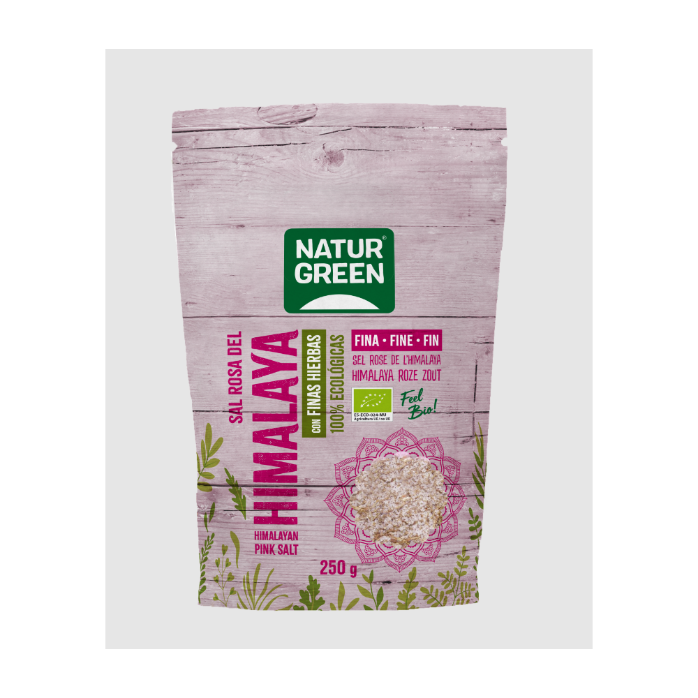 SAL DEL HIMALAYA CON FINAS HIERB. ECO 250gr Naturgreen