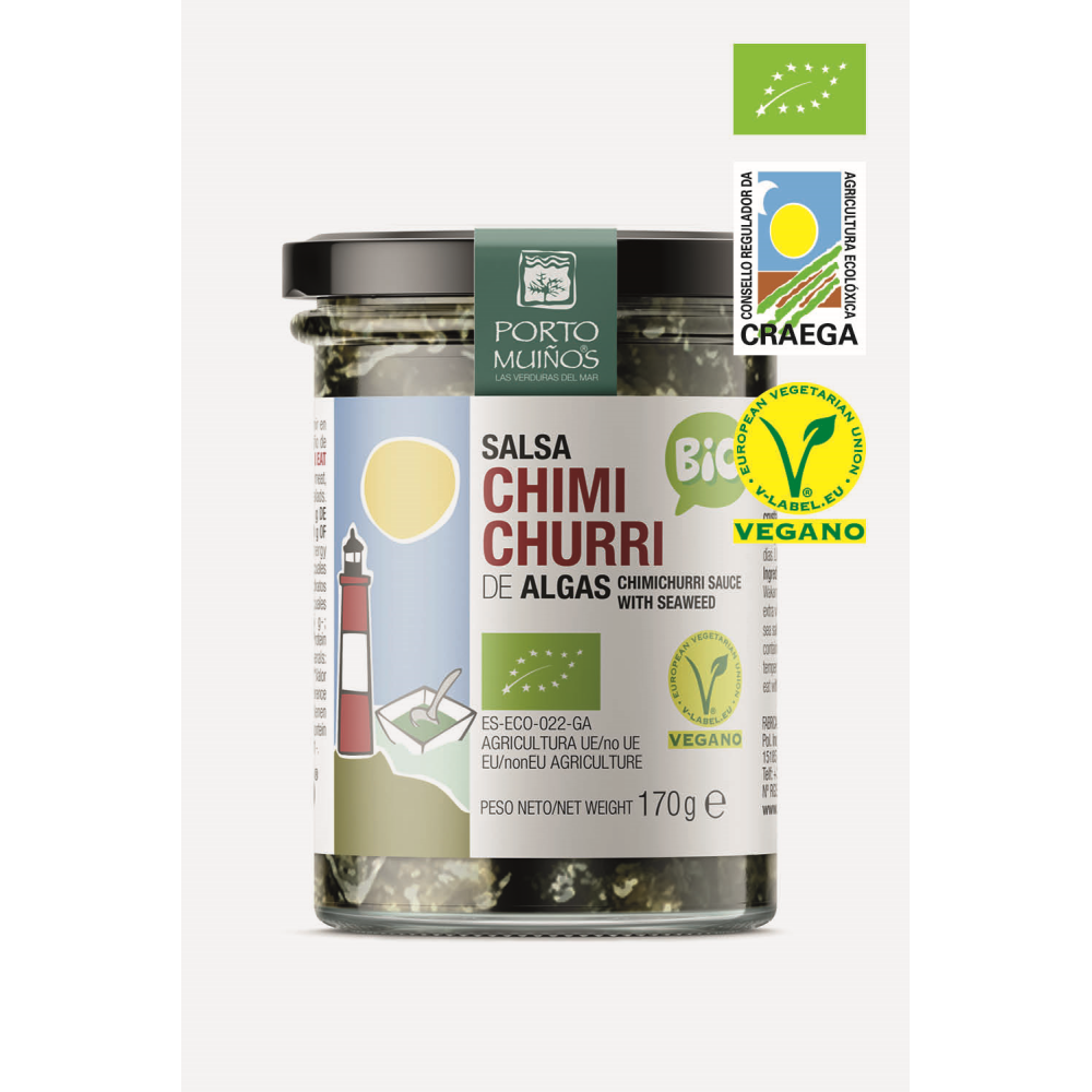 SALSA CHIMI CHURRI ECO 170gr Porto Muiños