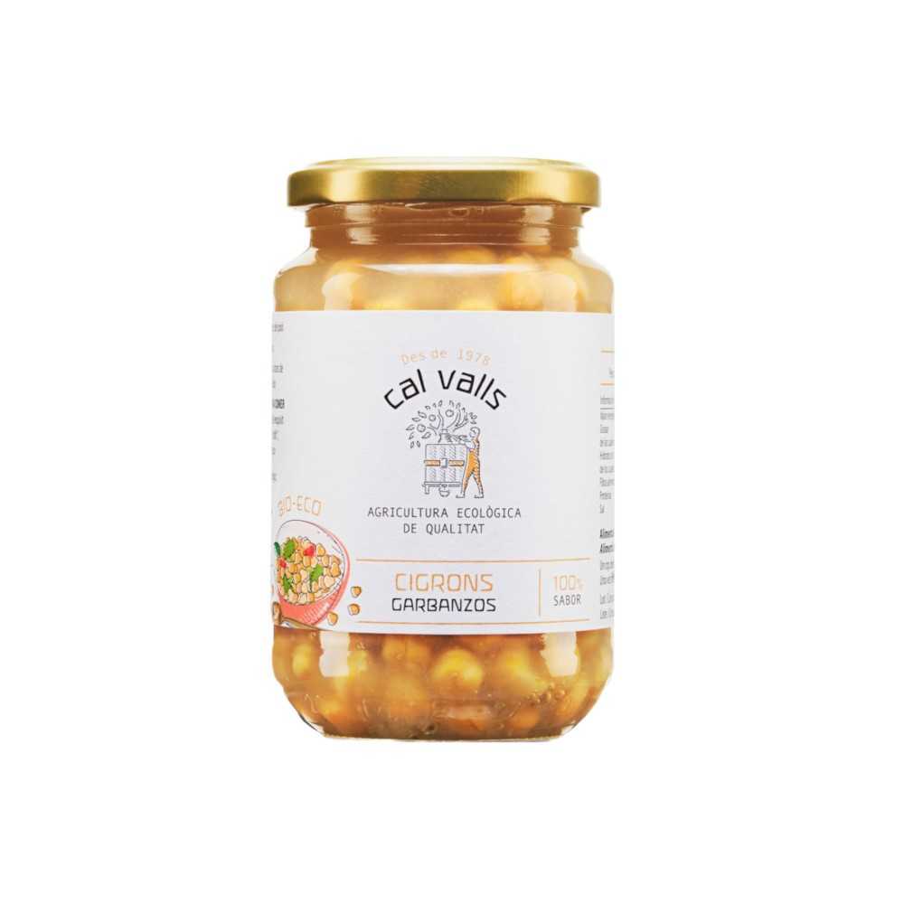 GARBANZOS COCIDOS 350gr ECO Cal Valls