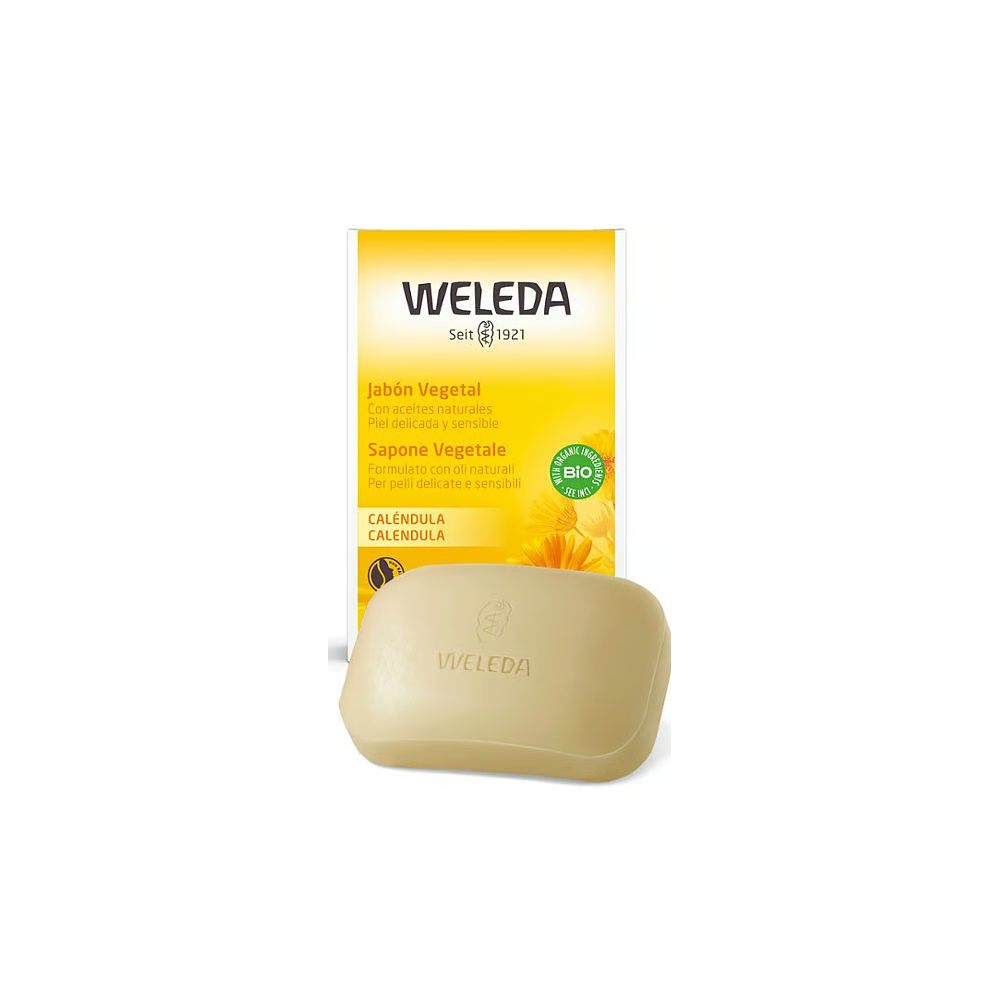 JABÓN VEGETAL DE CALÉNDULA 100gr Weleda