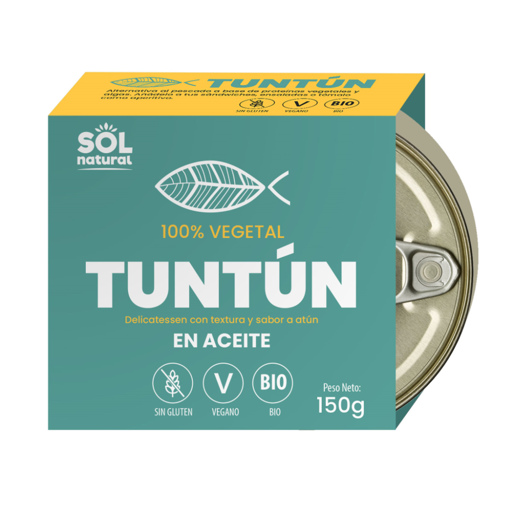 TUNTÚN ATÚN EN ACEITE ECO 150gr Sol Natural