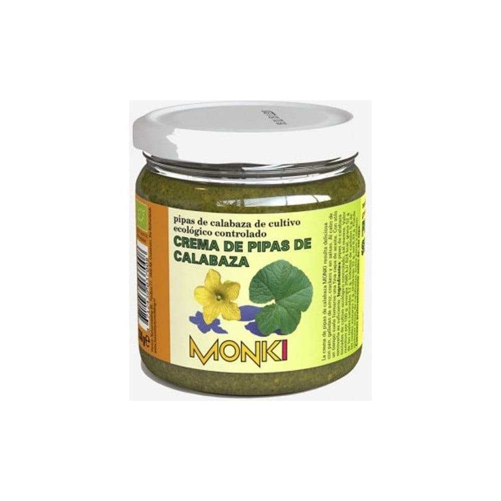 CREMA PIPAS CALABAZA ECO, 330gr Monki