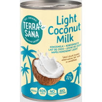 LECHE COCO BAJA GRASA ECO 400ml Terra Sana