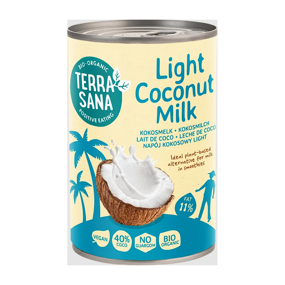 LECHE COCO BAJA GRASA ECO 400ml Terra Sana