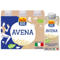 BEBIDA AVENA PACK 3X250mL ECO IsolaBio