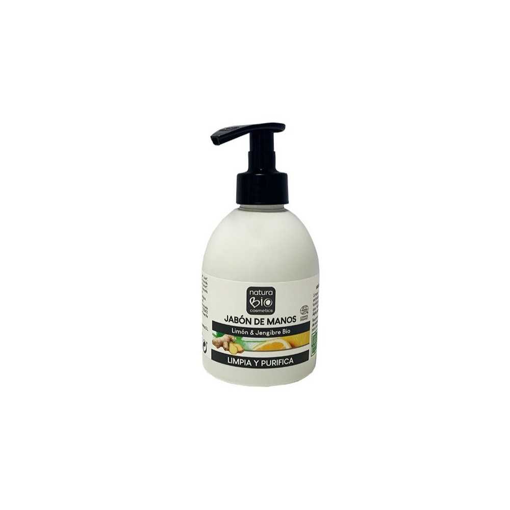 JABON DE MANO LIMÓN Y JENGIBRE 300ml ECO NaturaBio