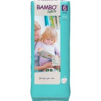 PAÑALES 6XL 16kg 40 UNI Bambo Nature
