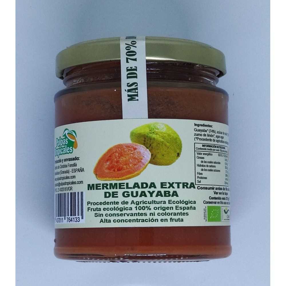 MERMELADA GUAYABA ECO. AZUCAR 275g Pulpas Tropicales