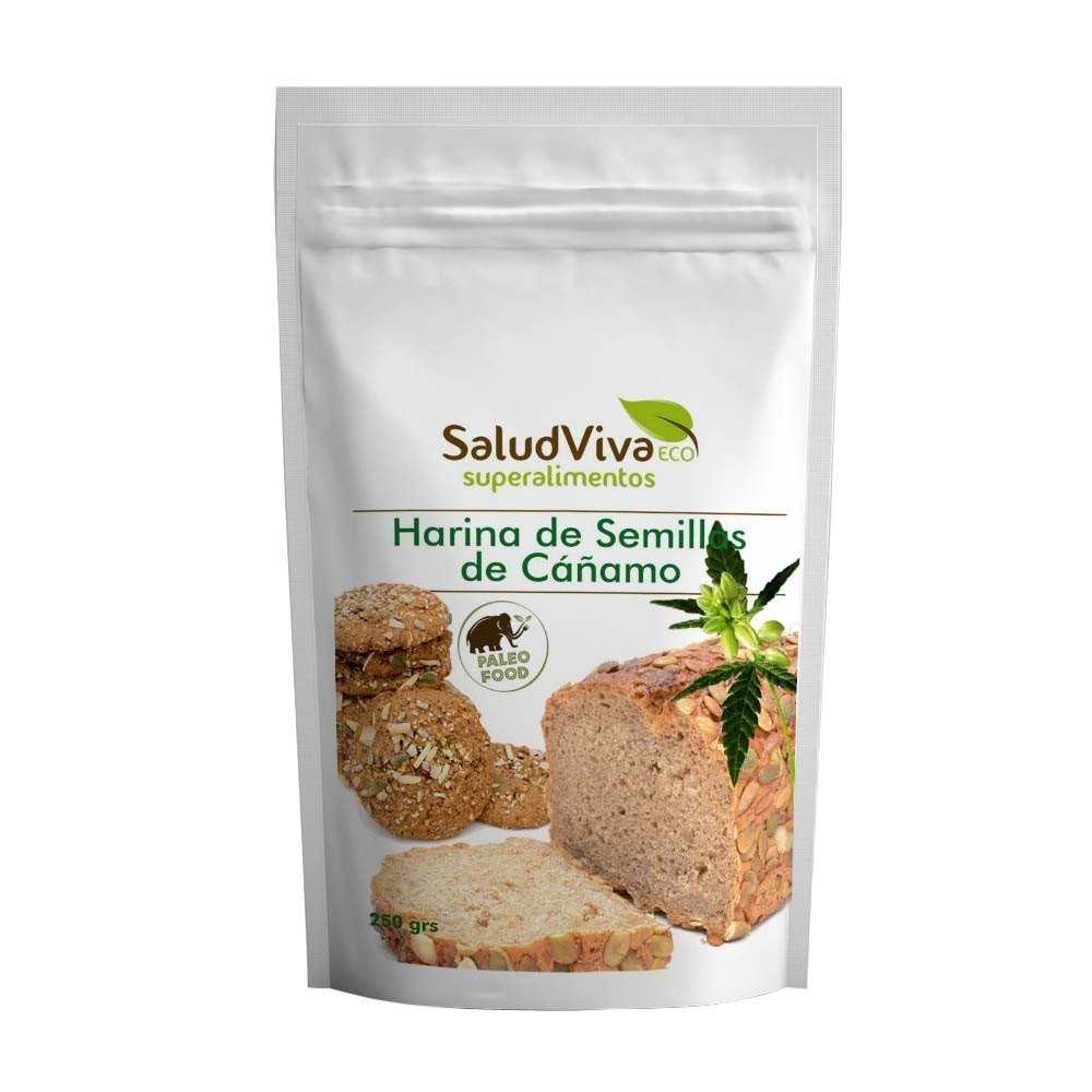 Harina Cañamo Semillas Eco 250gr SaludViva