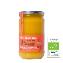 Miel Cruda Flores y Romero Eco 375gr VerdeMiel