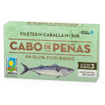 Filetes de Caballa en Aceite de Oliva Virgen Eco Cabo de Peñas