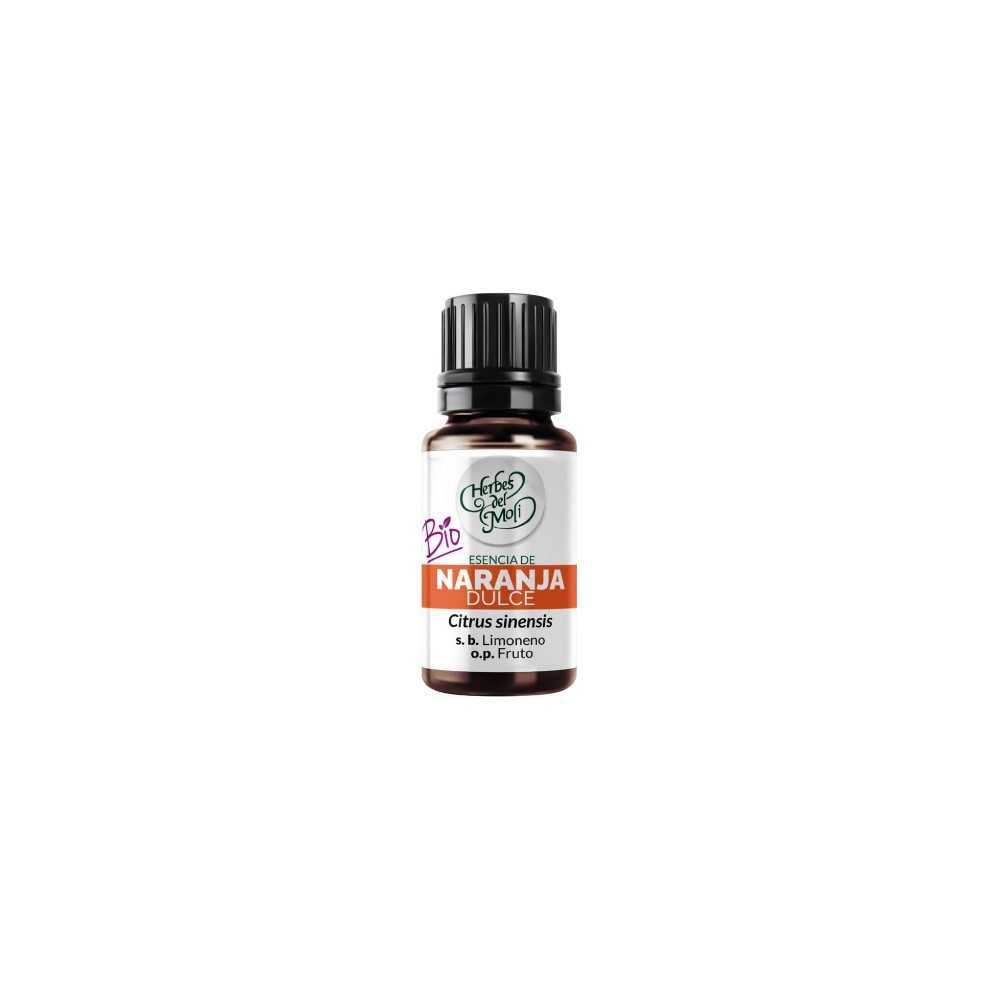Botella de 10ml de Aceite Esencial de Naranja Bio de Herbes del Molí Botella de 10ml de Aceite Esencial de Naranja Bio de Herbes del Molí
