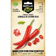 Semillas de Pimiento Guindilla de Cayenne Rojo Eco de Batlle