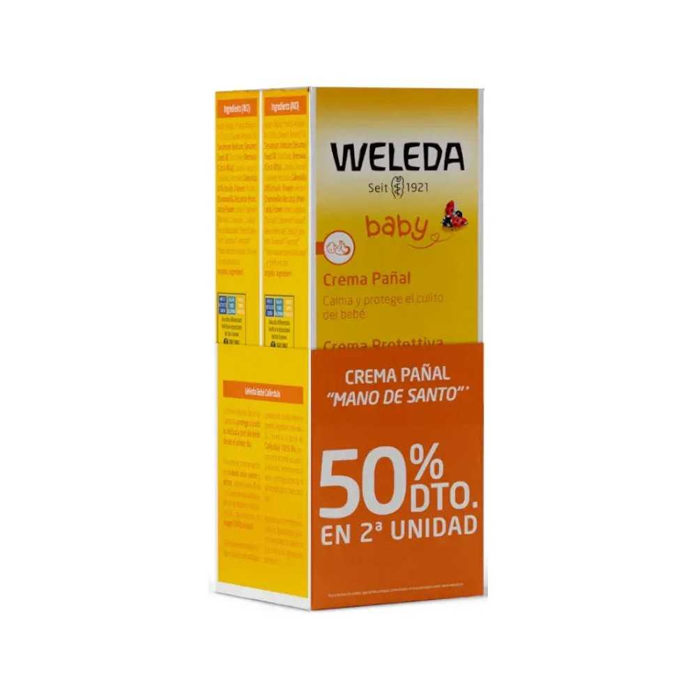 Crema Pañal Weleda 75ml - Pack Crema Pañal Weleda 75ml - Pack