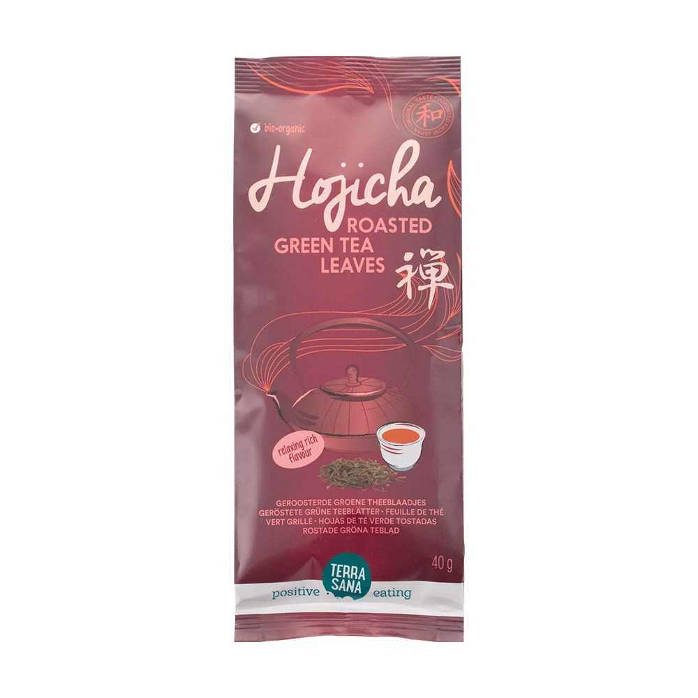 Hojas de té hojicha ecológico Hojas de té hojicha ecológico
