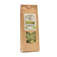 Hojas de laurel ecológicas en envase de 8g