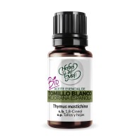 Botella de aceite esencial de tomillo blanco de 10 ml de la marca herbes del moli