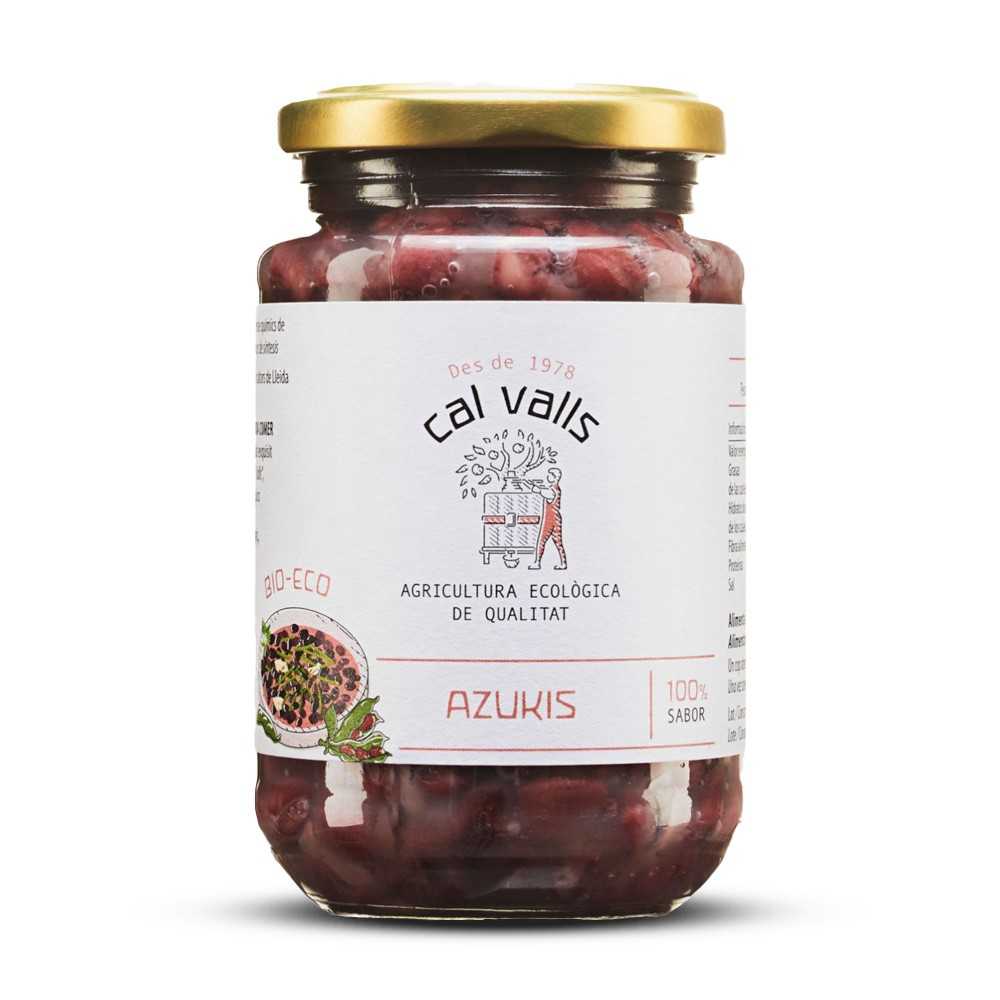 Judías Azukis Cocidas Eco 370gr Cal Valls